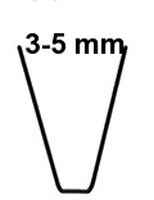 Snijmesjes W1