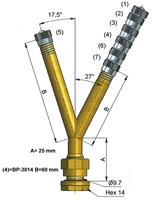 Vrachtwagen TL.ventiel 9,7mm