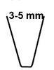 Snijmesjes W1