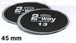 Binnenbandpleister 160 stuks Rond 45 mm